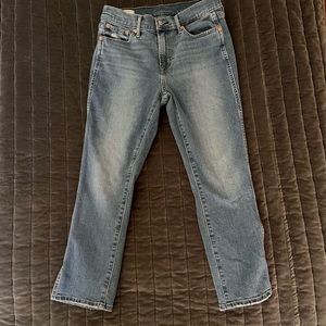 Gap Mid Rise Split-Hem Vintage Slim Jeans